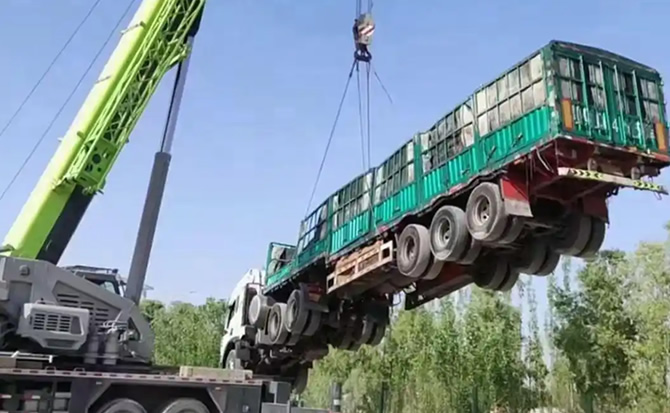辉南道路脱困救援案例
